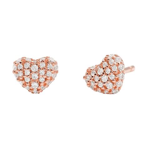 michael kors rose gold stud earrings uk|Michael Kors citrine earrings.